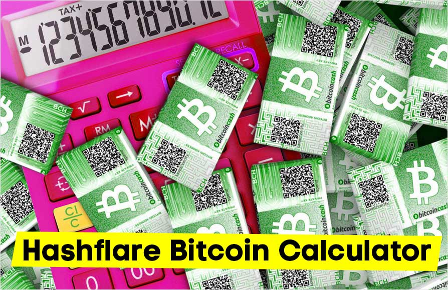 How HashFlare Bitcoin calculator works