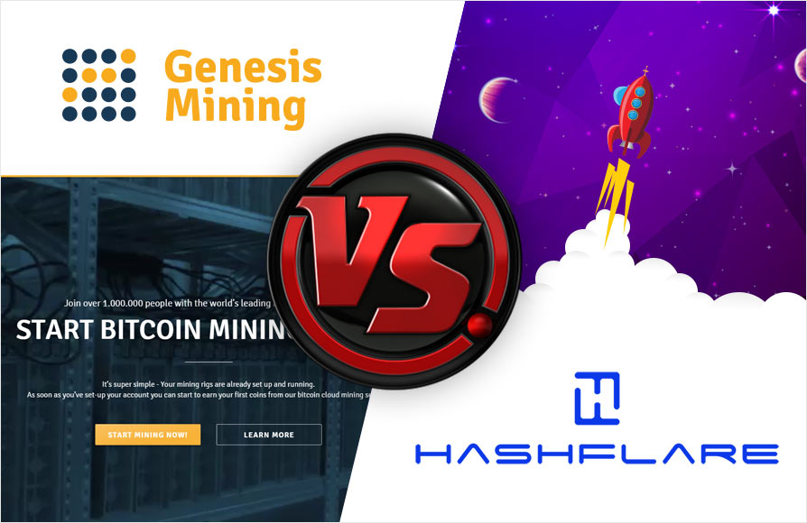HashFlare vs. Genesis Mining